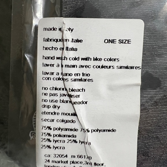 Free People Black Heart Tights - Picture 4 of 4